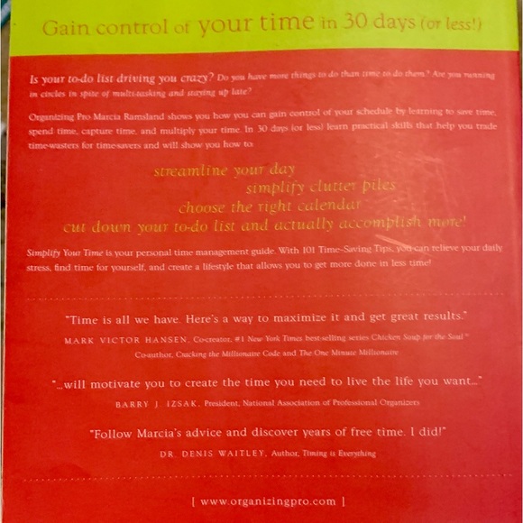 Simplify Your Time: Stop Running and Start Living - Picture 2 of 2